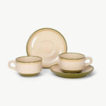 Coffee Mug and Saucer Set